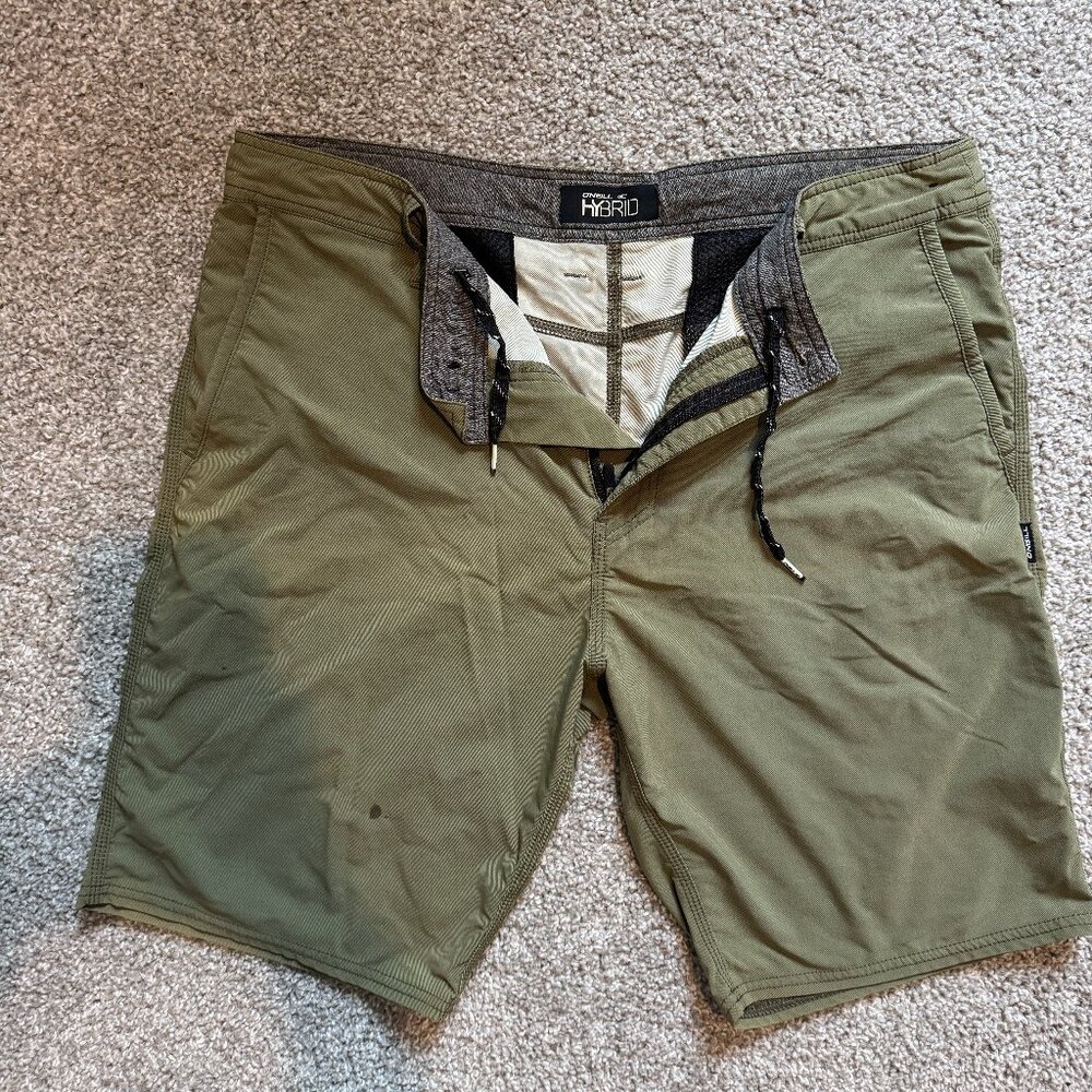 O’Neill Hybrid Shorts | Green Size 34